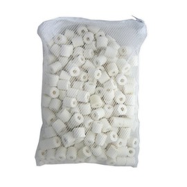 Aquapapa 10 LBS Bio Ceramic Rings Aquarium Filter Media in 10 Free Mesh Bags