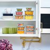 24pc Set Glass Food Storage Containers & Bowls with Airtight