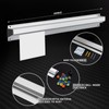 4 Pack 16 Inch Aluminum Ticket Holder for Restaurant, Slide