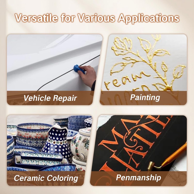 YAFIYGI Fine Line Paint Pen Applicator Fluid Writer Tool for