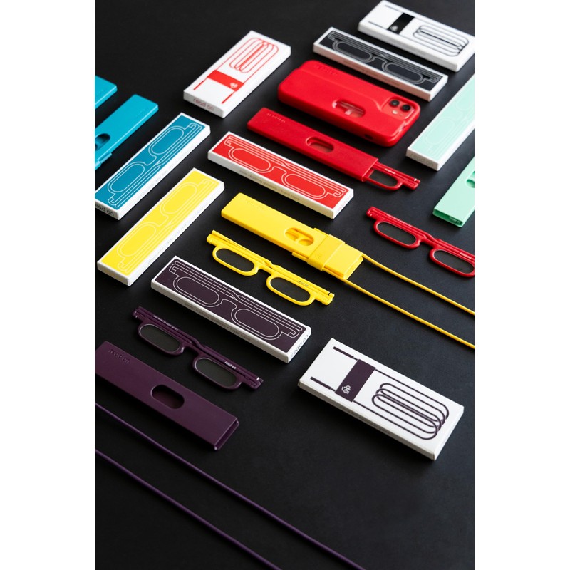 readon light ultra compact reading glasses (black, 2.5)