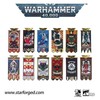 Starforged Space Marines Chapter Banner Collection Refrigerator Magnet Warhammer 40K-Blood