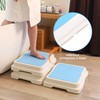 Wefaner Bath Step,Set of 3 Stackable Bathtub Non Slip Safety