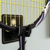 rockible 2Pcs Universal Heavy Duty Wall Mounted Tennis Racket Holder
