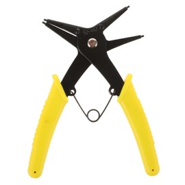 Mikinona Heavy Duty Pliers Kit Dual Use Internal External Circlip Pliers for Automotive Repair Spring Loaded Retaining Ring Tool with Convenient Storage Bag