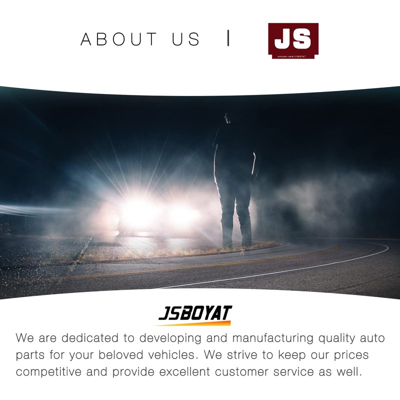 JSBOYAT 4pcs Headlight Assembly Fit for 1999 2000 2001 2002