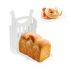 Bread Slicer, Foldable Bread Slicing Guide Cutter, Multifunctional Adjustable Thicknesses