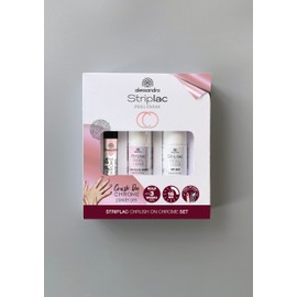 alessandro Striplac Peel or Soak Rose Crush On Chrome Set - Perfect Nails in 15 Minutes