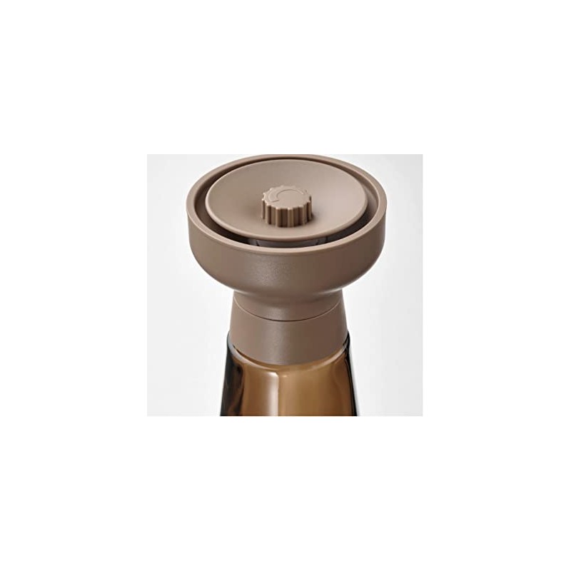 Ikea Halvtom Spice Mill, Glass/Brown, Set of 2 Piece per