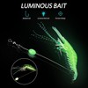 7PCS Shrimp Bait Saltwater Fishing Lures with Hook Soft Shrimp