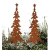 LB H&F Lilienburg Christmas Decoration Rust Metal Weatherproof