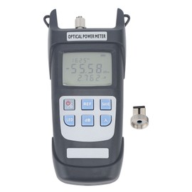 Optical Power Meter Optic Fiber Attenuation Tester with LED Lamp ‑70‑10dbm 10 Wavelengths