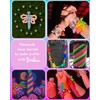 Deinduser Kandi Beads Kit, Pony Beads for Bracelet Making, Pony