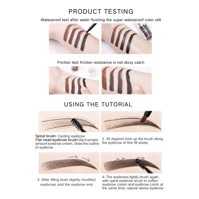 Y Gel Para Cejas Music Flower Tinte De Cejas 24h