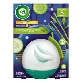 Air Wick Aromatizante de Ambiente, Decosphere, Bambú y Pepino de 75 ml