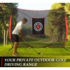 Golf Practice Hitting Nets for Backyard Driving Indoor Use Heavy