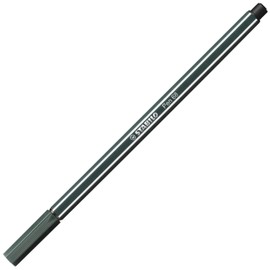 Premium Fibre-Tip Pen - STABILO Pen 68 - Pack of 1 - Earth Green