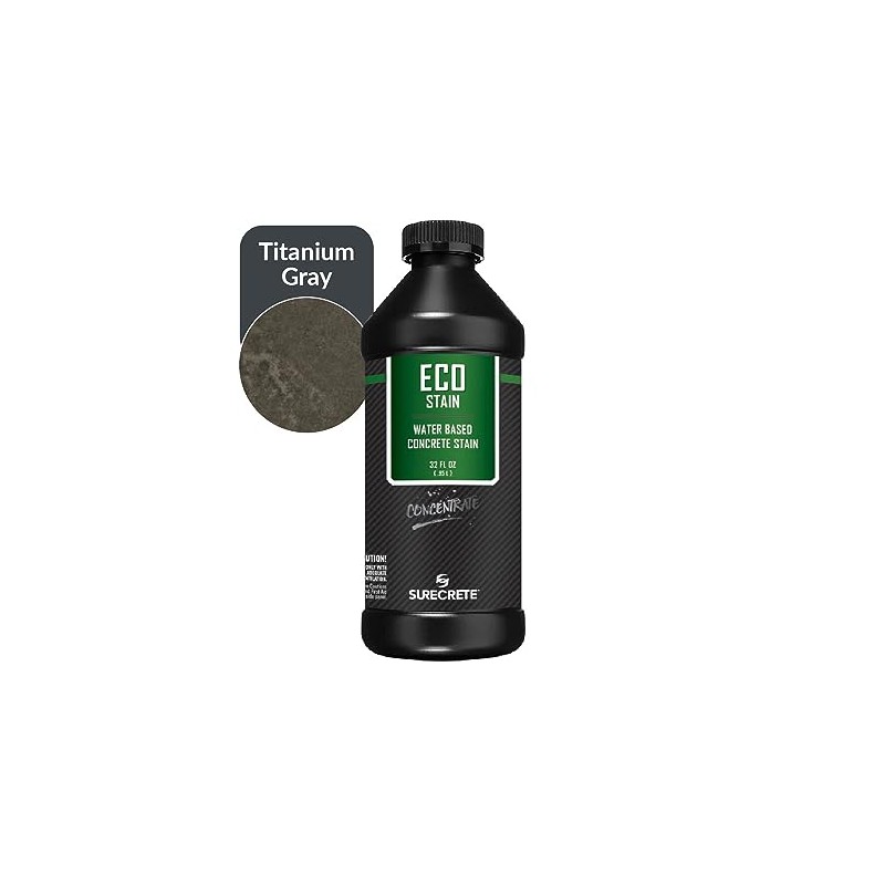 Surecrete Eco Stain Water-Based Stain for Concrete - 32 oz