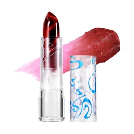 U-Shinein Glitter Color Changing Tinted Lip Balm, Mood Lipstick Cat Eye PH Lip Balm, Moisturizing & Hydrating Glimmer Balm Sheer Pink Lipstick, Long Lasting Shimmer Lipstick Lip Moisturizer (04#)