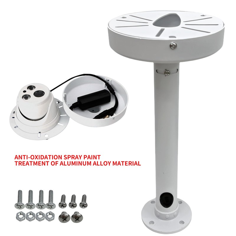 6 inches Ceiling Mount Bracket,Indoor Outdoor Security Camera Wall Mount,