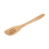Maxwell & Williams Evergreen Bamboo Slotted Peaked Spoon, 33 cm