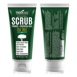 Oleavine Exfoliante Con Aceite Del Árbol Del Té, Carbón Activado, Ace