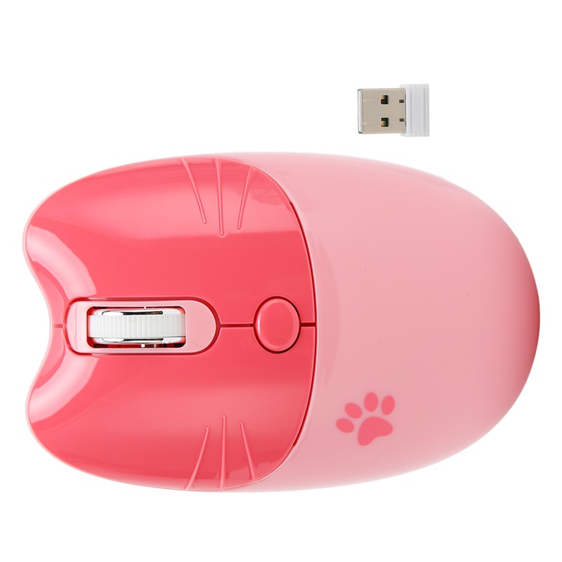 Wireless Mouse BT5.1 Or 2.4GHz Silent Click Adjustable DPI Auto