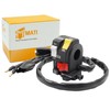M MATI Control Switch Start Kill Stop Headlight Button for