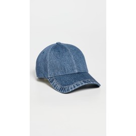 rag & bone Women's Miramar Baseball Cap, Cosmo, Blue, One Size