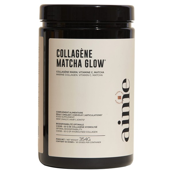Aime Matcha Glow Collagen, Size 30 days | Size 354 g