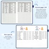 JUBTIC Hardcover Accounting Ledger Book (7x10″) - Bank Accounting Log