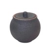 Landscape.com Hephamon, Salt Jar, Small, Black, Made in Japan