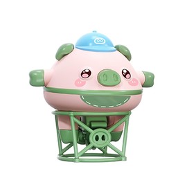 Novelty Tightrope Walking Tumbler Unicycle Toys,Cute Balanced Pig Toys,Roly-Poly Fingertip Gyroscope Balance Robot,Roly-Poly Balance Pig Piglet,Novelty Funny Toys,Fidget Toys,Gyroscope Toys (Green)