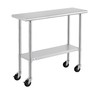 ROCKPOINT Work Commercial Kitchen Adjustable Under Shelf and Table Foot