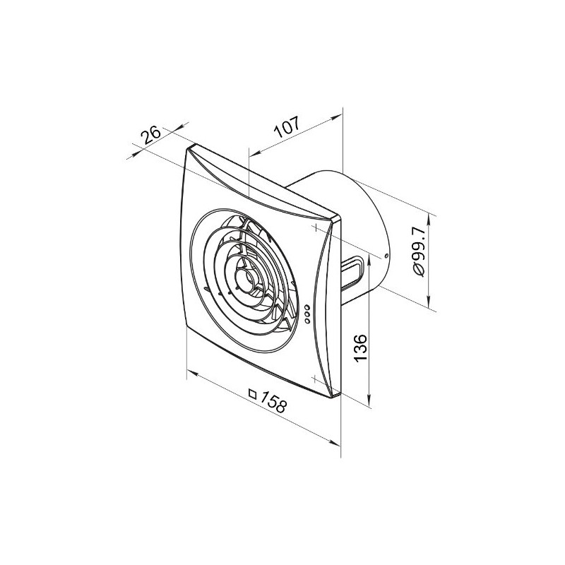 Abluftventilator Quiet easy - nicht nur leise sondern still, ohne