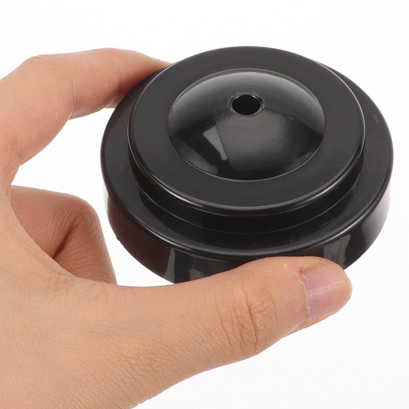 POPETPOP 6PCS Mini Desk Flag Holder Stands - Black Plastic