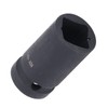 Fafeicy M24 1/2" Square Tap Socket, Chrome Molybdenum Steel, Hex