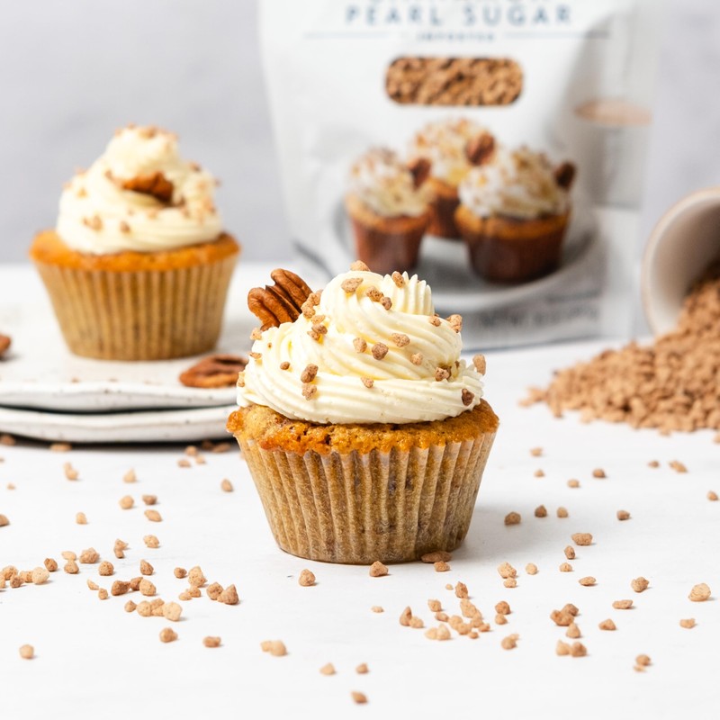 Lars Own Cinnamon Pearl Sugar, Premium Belgian Baking Topping or