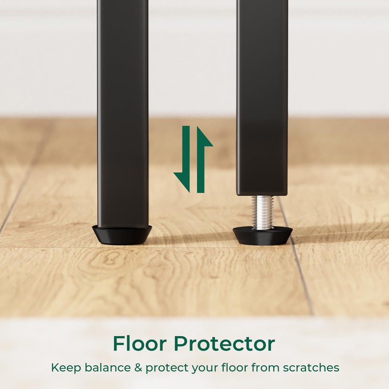 Huuger L Shaped Desk, 63 Inches Computer Desk with Reversible