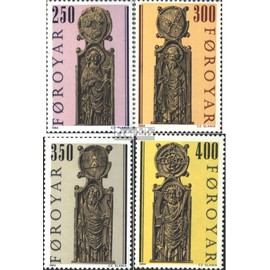Denmark - Faroe Islands 93-96 (complete.issue.) unmounted mint/never hinged ** MNH 1984 church gestühl cheeks (Stamps for collectors) Christianity