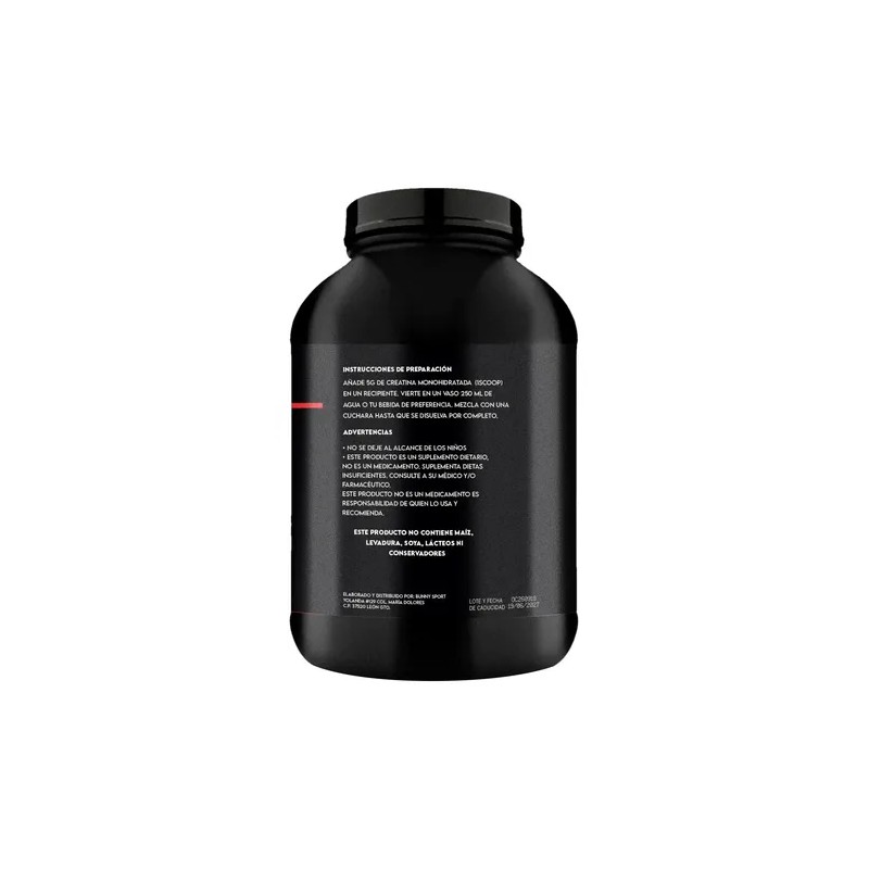 Creatina Monohidratada 1kg Bull Protein 200servicios Sabores