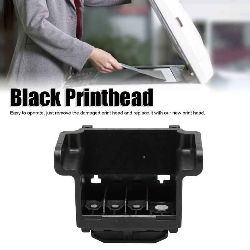 Print Head Single Black Printhead Replacement for HP688 688A 5510