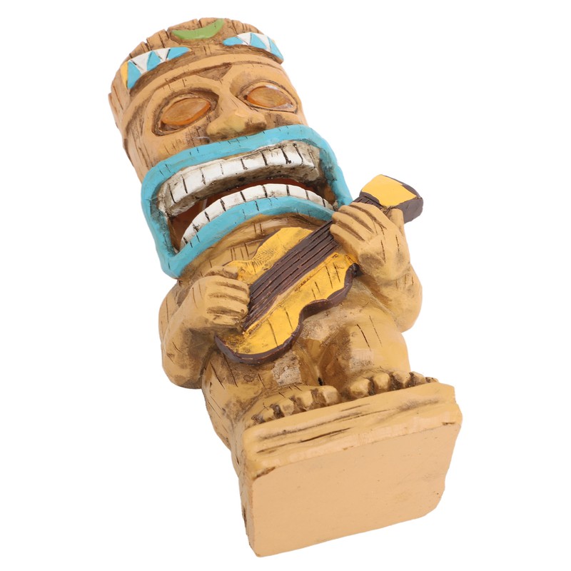 Totem Statues Solar Light Resin Garden Solar Light Ornament For