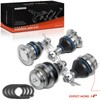 A-Premium Set of 4, Front Upper and Lower Ball Joints
