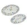 Fitz and Floyd Noel Noir Set of 2 Holiday Platters,