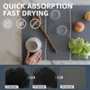 Sisher Large Stone Dish Drying Mat For Kitchen Counter,Quick Dry