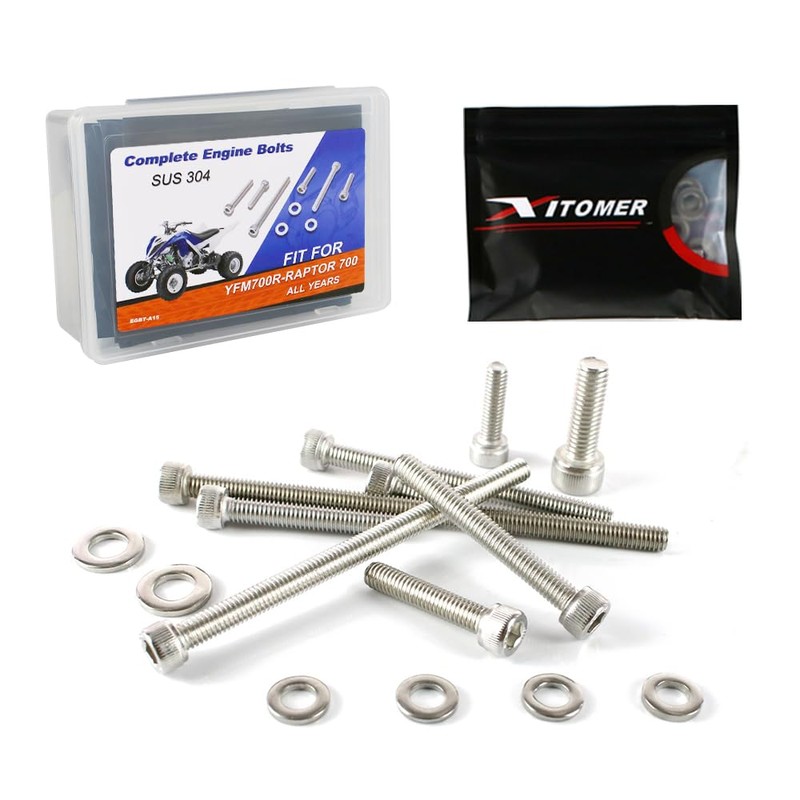 Xitomer M6 M8 ATV Bolt Kit Fit for RAPTOR 700