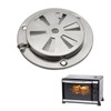 Ventilation rosette ventilation plate gill fan stainless steel ventilation rosette,