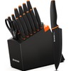 Knife Set, Astercook 15 Pcs Dishwasher Safe Kitchen Knife Set