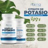 Citrato de Potasio 120 cpsulas. Suplemento mineral que apoya el